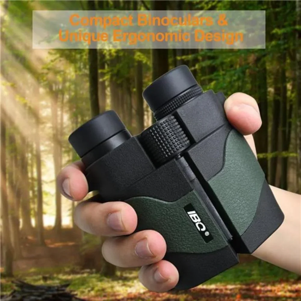 12x30 Binoculars with Phone Adapter, Compact Binocular Waterproof
